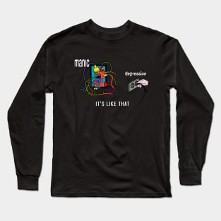 Depressed and Manic Long Sleeve T-Shirt